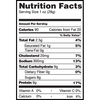 Nutrition Facts of Sweet Beef Jerky